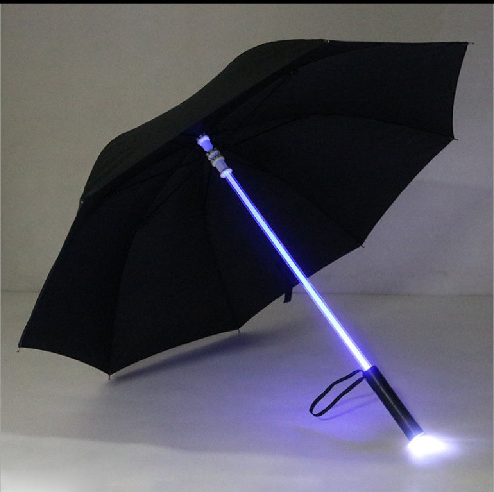 DarthDrizzle- The Custom LED Light Saber Umbrella