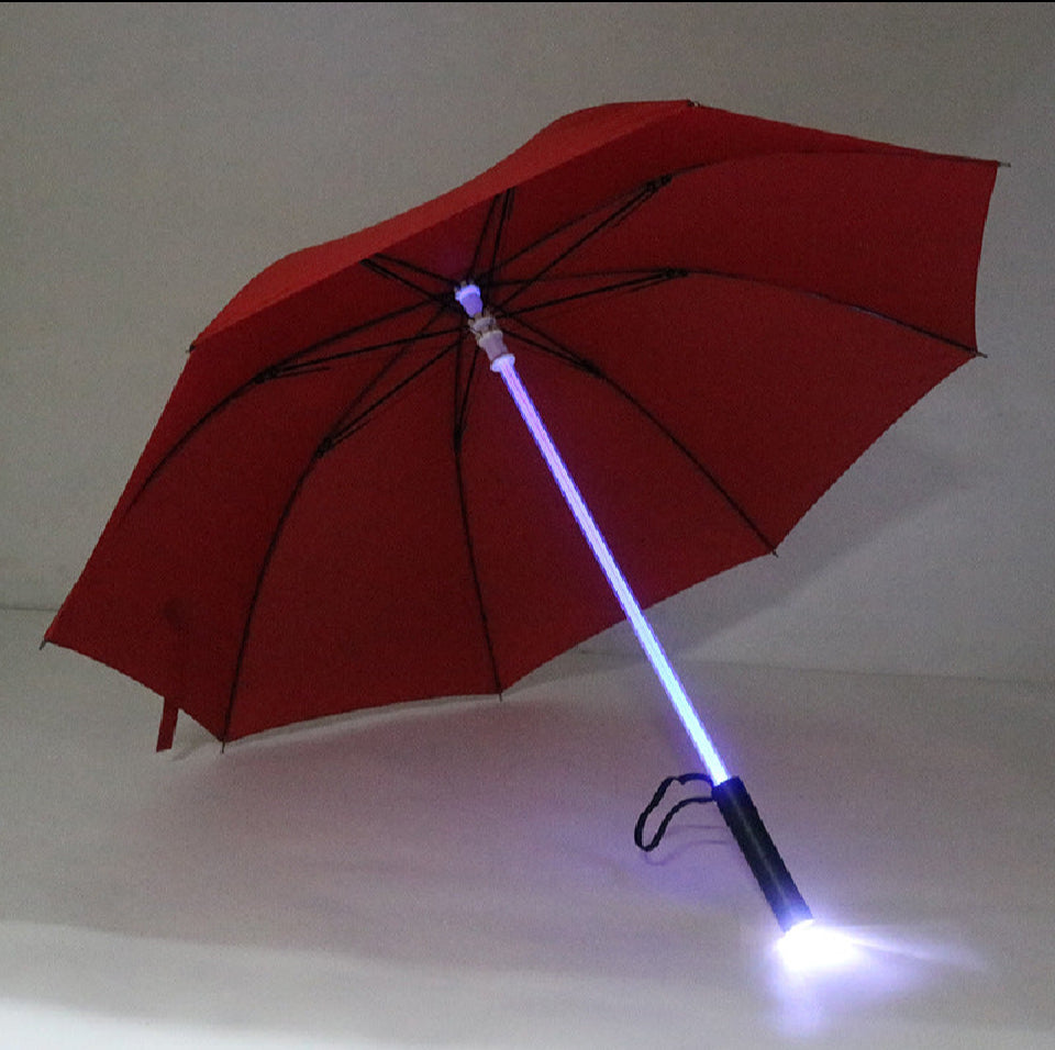 DarthDrizzle- The Custom LED Light Saber Umbrella